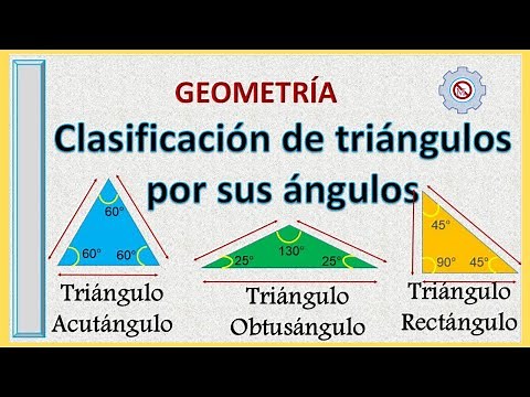 Clasificación de los triángulos por sus ángulos | Geometría ✔