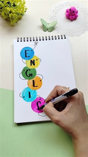 📚📚 Front page design for school project 💕✨ #shorts #trending #viral #subscribe