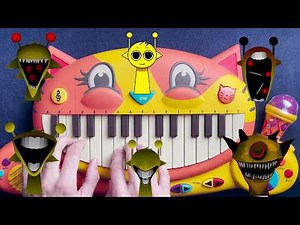 SIMON THEME (INCREDIBOX SPRUNKI) / PHASE 1,2,3,4,5 & 6 ON A CAT PIANO