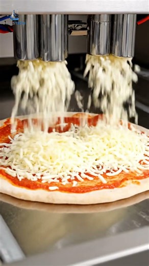 How a Pizza Is Made by Machines in 42 Seconds 🍕 | Satisfying Factory Process