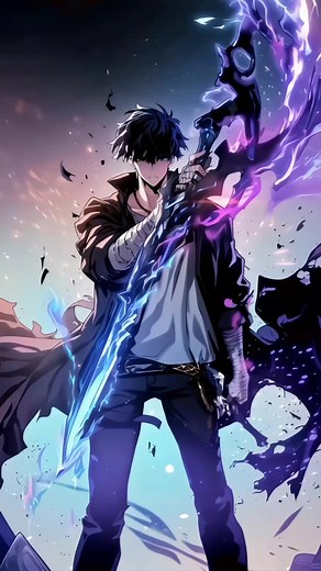 Sung Jin-woo live wallpaper 🔥 #sungjinwoo #jinwoo #arise #sololeveling #livewallpaper #4klivewallpaper #manhwa #anime #foryou