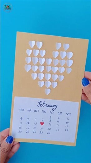 Easy DIY Calendar Crafts: Perfect Gift for Valentine's