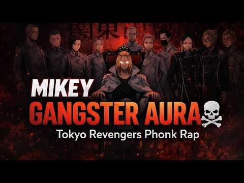 MIKEY – GANGSTER AURA ☠️ | Tokyo Revengers Phonk Rap