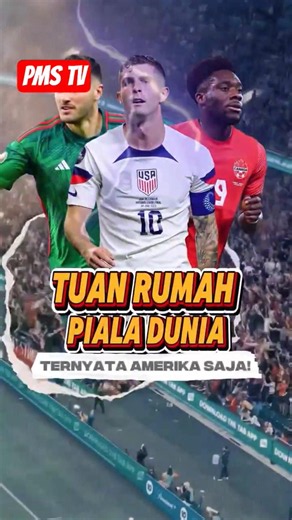 Piala Dunia 2026 memang digelar di 3 negara. 🇺🇸🇨🇦🇲🇽 #pialadunia2026 #pialadunia #amerika #sepakbola