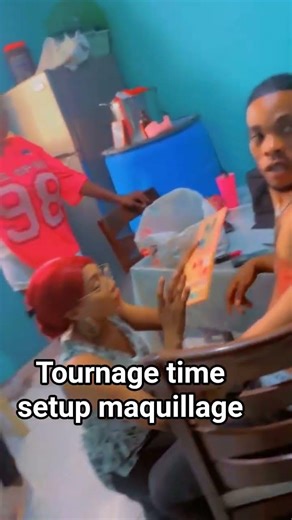 setup maquillage " MADAN MARYE PI DOUS " #Ayidaruz #haiti #cinematic #cinema #imdb #drama #magic