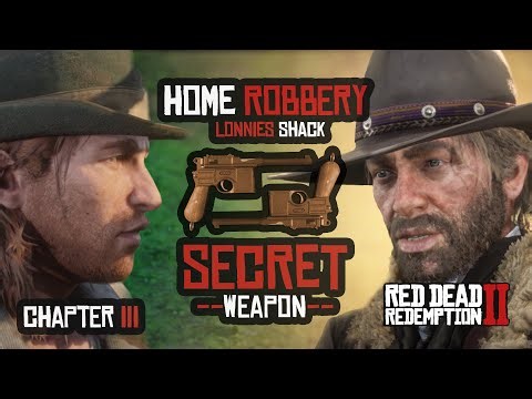 RDR2 — Lonnie’s Shack Heist: Sean’s Trap, Hidden Stash & Rare Revolver | 4K 60FPS Cinematic