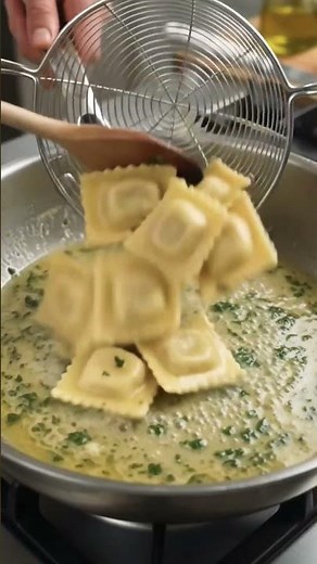 Fresh Ricotta Cheese Ravioli made from scratch! . 🇮🇹❤️#TheFoodLabByCR #Ravioli