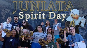 🎉 Juniata Spirit Day Highlights! 🎉 Take a look at the best moments from our campus-wide celebration! From blue and gold pride to thrilling activities, our Juniata Eagles showed up in full force. 💙💛 📸 #JuniataCollege #TogetherWeSoar | Juniata College
