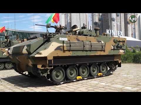 DX Korea 2018 South Korean army light tracked armored vehicles K21 IFV CBRN Recon II K227A1