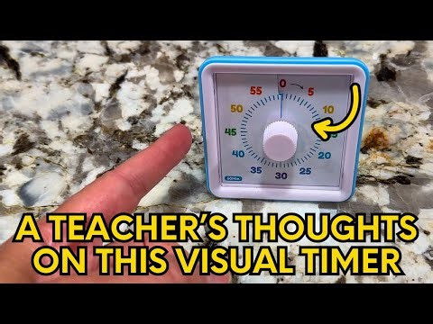 LIORQUE 60 Minute Rainbow Visual Timer for Kids Review