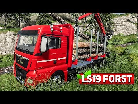 LS19 FORST #1: Baumfällarbeiten an der Bahnstrecke | LANDWIRTSCHAFTS SIMULATOR 2019