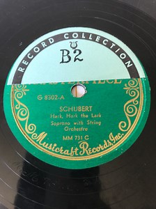 Unknown Artist - Hark, Hark The Lark / Ave Maria