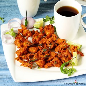 Chicken Pakora Recipe - Swasthi's Recipes
