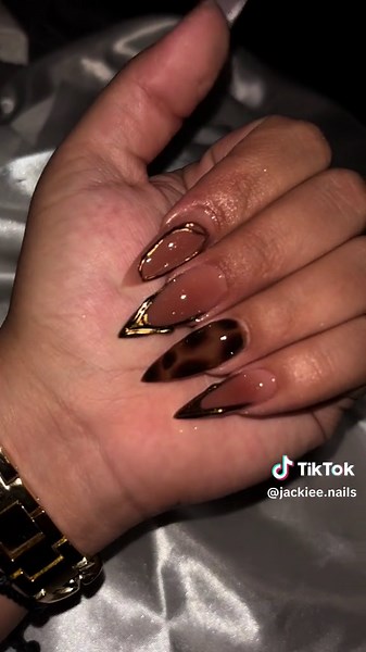 Trendy Leopard Print Nail Designs for Fall | Nail Inspo 2024