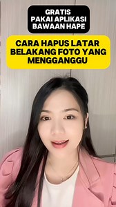 Cara Hapus Latar Belang Foto Gratis Melalui Aplikasi Bawaan Hape Kamu. Bisa Blur, Hilangkan Orang Di Foto Kamu Dll. How to Remove Backgrounds from Photos for Free Using Your Phone's Built-in App. You can blur, remove people from your photos, and more. #tutorial #tipsandtricks #videofacebook #edit | Minta Jernih Ndruru