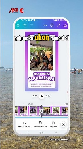 Cara mudah dan cepat meng-copy atau menduplikat halaman di #canva #dutacanva
