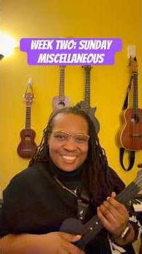 Ukulele Aerobics- Week Two: Sunday #ukulele #ukulelebeginner #enyaukulele