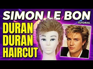 Simon Le Bon Haircut Tutorial (80s Layered Shag Step-by-Step)