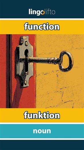 🇬🇧🇩🇰 function - funktion : learn English : Lad os lære engelsk : vocabulary builder