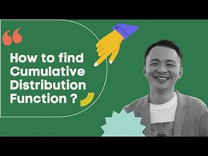 PreU- How to get cdf from pdf?