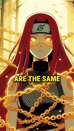 Why does it feel like gedo mazo and uzumaki have same chakra chains?