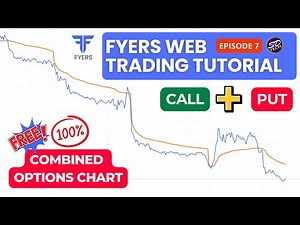 Options Premium Combined Chart on Fyers Web || Episode-7