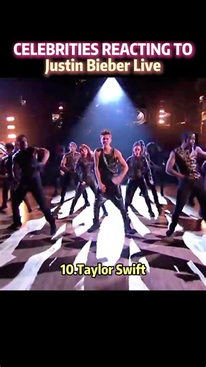 Celebrities Reacting To Justin Bieber Live #music #performance #justinbieber