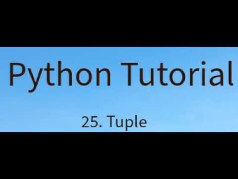 Tuples in Python