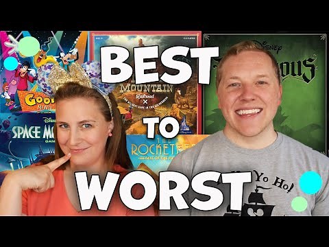 Disney Board Games Ranked!