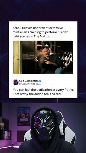 Keanu Reeves’ Matrix Martial Arts Training