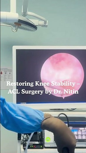 How ACL Surgery Is Performed | Complete ACL Reconstruction by Dr. Nitin