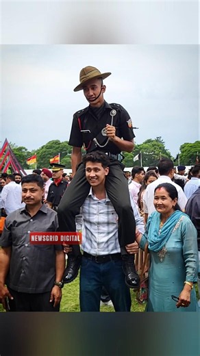 A Moment of Pride: Parents Celebrate Their Hero's Success at IMA #india #iman #pop #motivation