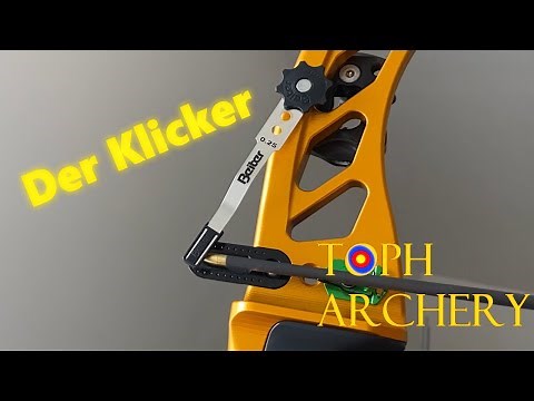 Olympischer Recurvebogen - Der Klicker