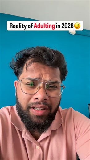 Aamironic | School life had attendance problems. College life had assignment stress. Adulting in 2026? It comes with EMIs, responsibilities,... | Instagram