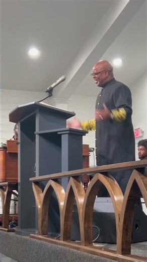 Pastor Maddox singing “Great Is Your Mercy” by Donnie McClurkin