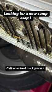 I guess it’s just tooo low with this big motor and sump ! | Driven60vw