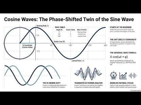 Fourier Transform - Part-II- Lesson 12 Cosine Wave From Unit Circle to Fourie