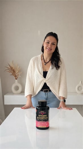 Luna Hilal on Instagram: "Low energy isn’t always about sleep. Brain fog isn’t always about stress. Sometimes, it’s biochemistry. B vitamins support: • Cellular energy production (ATP) • Neurotransmitter balance (serotonin & dopamine) • Red blood cell formation • Stress resilience This formula includes all 8 essential B vitamins in bioavailable forms — plus choline, inositol, PABA, and magnesium for added nervous system support. Not a quick fix. Just foundational micronutrient support. Support t