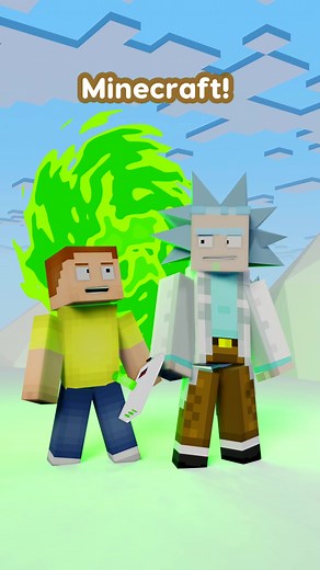 Minecraft y Rick y Morty: Animaciones y Loop Creativo