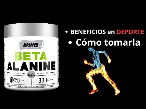 BETA ALANINA : Beneficios en deporte y como tomar ( suplemento deportivo )