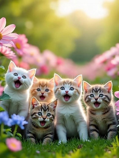 🐱Kittens Meowing To Attract Cats | Cat Meows That Attract Cats Instantly!