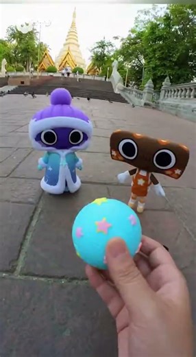 Cosmo and caramel salted at Wat Phnom