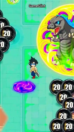 Swordman aura farming battle gameplay #shorts #gaming #viral
