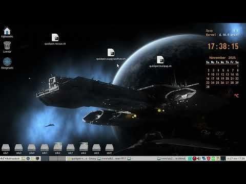 quickpet SF v1.4 - gtkdialog alapú fájl letöltő sourceforge tárolókhoz