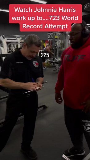 🚨723 lbs ATTP | Only those who dare to fail greatly can ever achieve greatly. I’ll be back. Mark my words. ~ Johnnie Harris @power_bbuilder (IG) #tuffwraps #tuffsocial #benchpress #lift #wristwraps #weightlifter #powerlifter #powerliftingmotivation #powerlifting #lifttiktoks #weights #recordholder #bench #fittok #lifttok #fypシ #foryou #letsgo #gym #athlete #tuffwrapsfamily #foryoupage #viral #trending