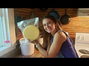 How To Make Raw Gouda Cheese | Delicious way to preserve milk