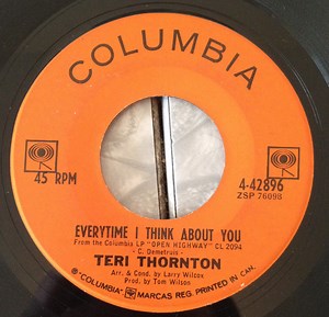 Teri Thornton - Open Highway (Route 66 Theme) / Everytime I Think About You