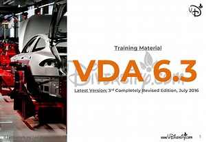 VDA 6.3 Training Material From VDiversify.com | VDA 6.3 Process Audit Training Material PDF Free Download
