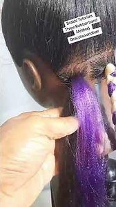 How to do Rubber band method braids #braidstutorial #rubberbandmethod