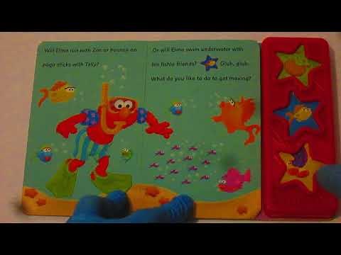 Sesame Street "Move with Elmo" Play-A-Sound INTERACTIVE